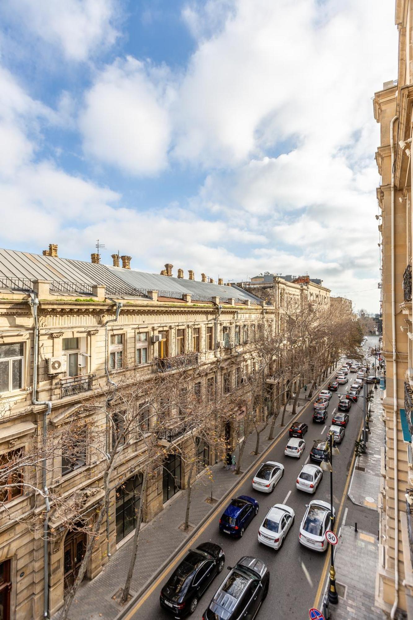 Sahil Luxury Apartment Baku Bagian luar foto