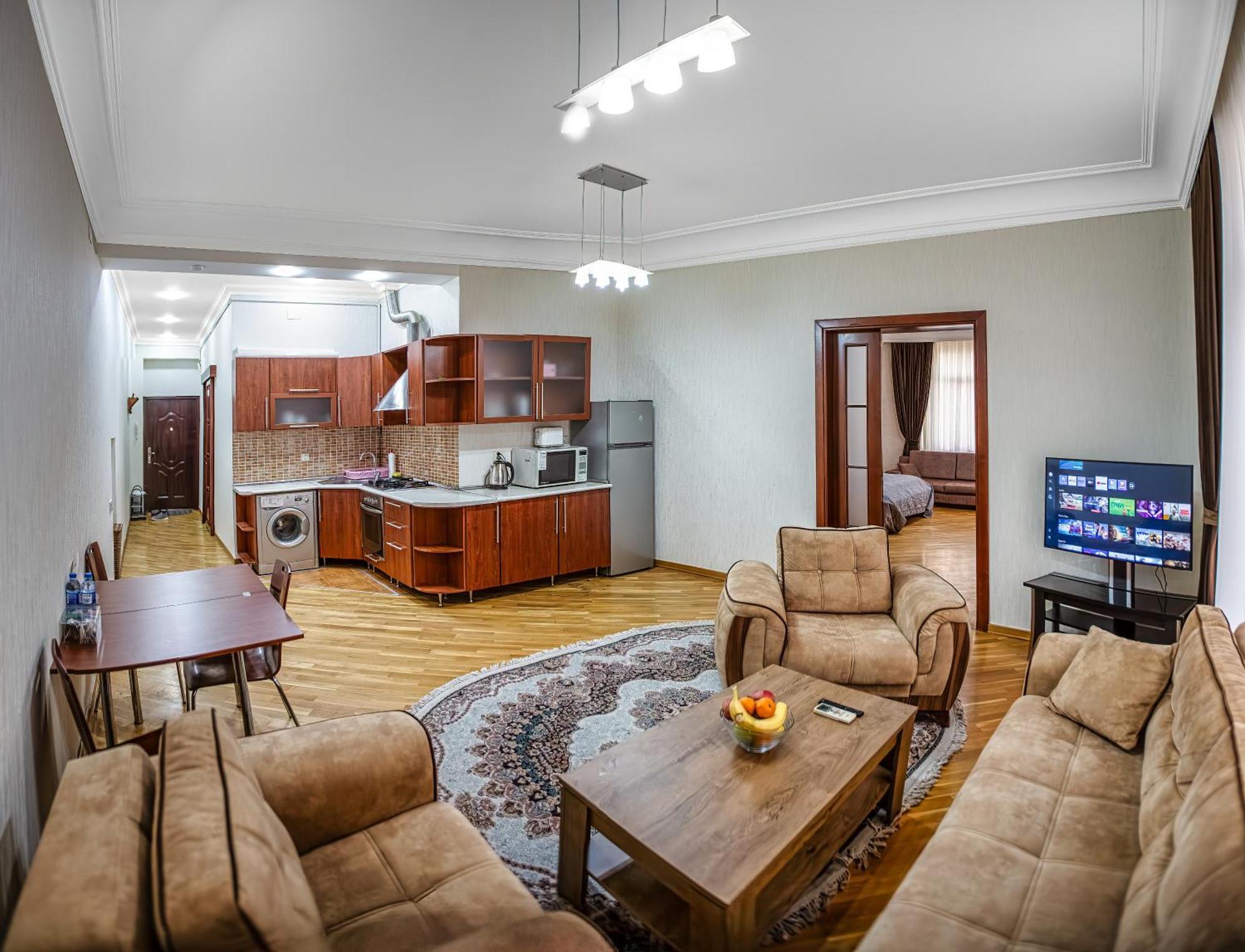Sahil Luxury Apartment Baku Bagian luar foto