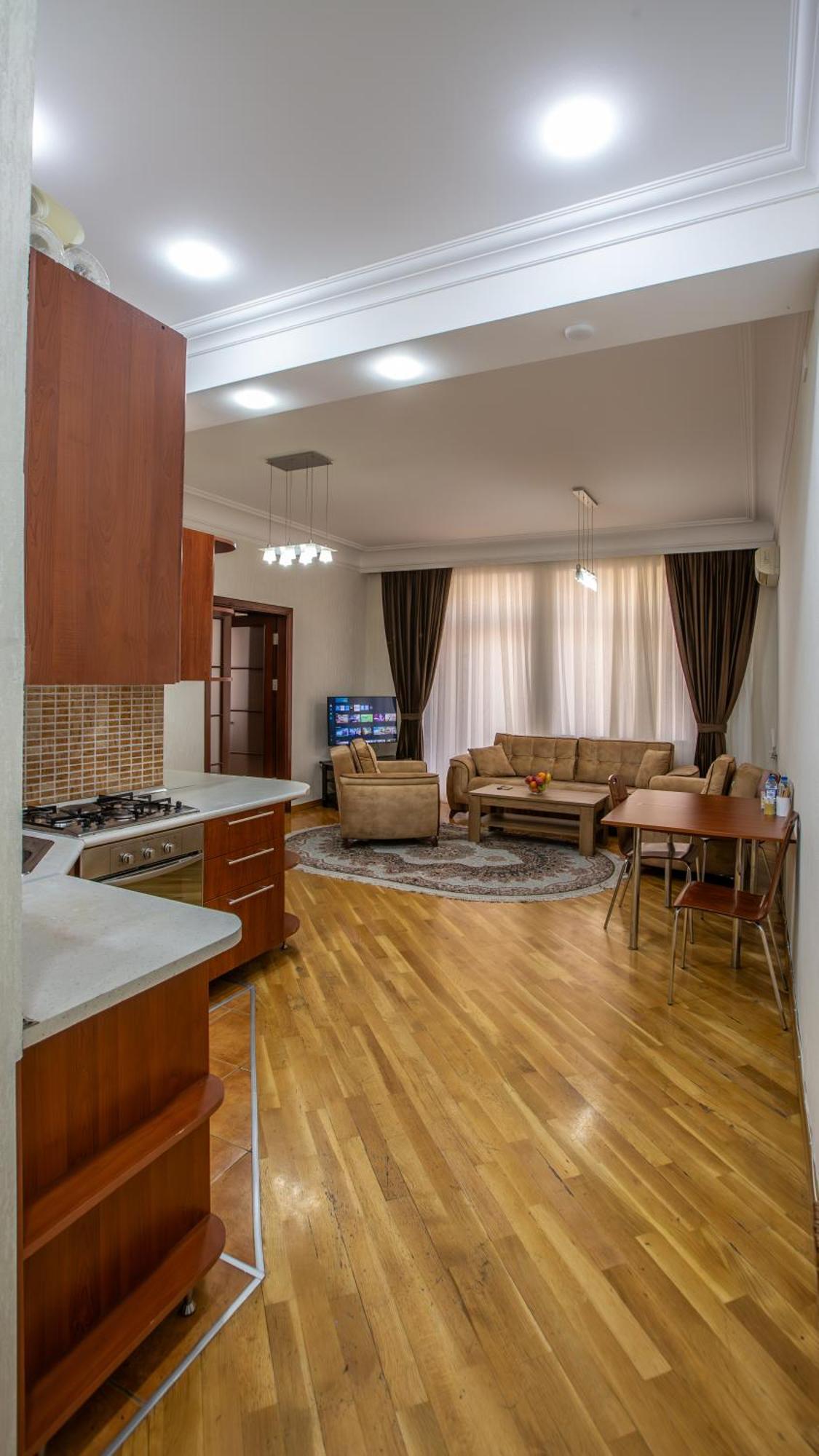 Sahil Luxury Apartment Baku Bagian luar foto