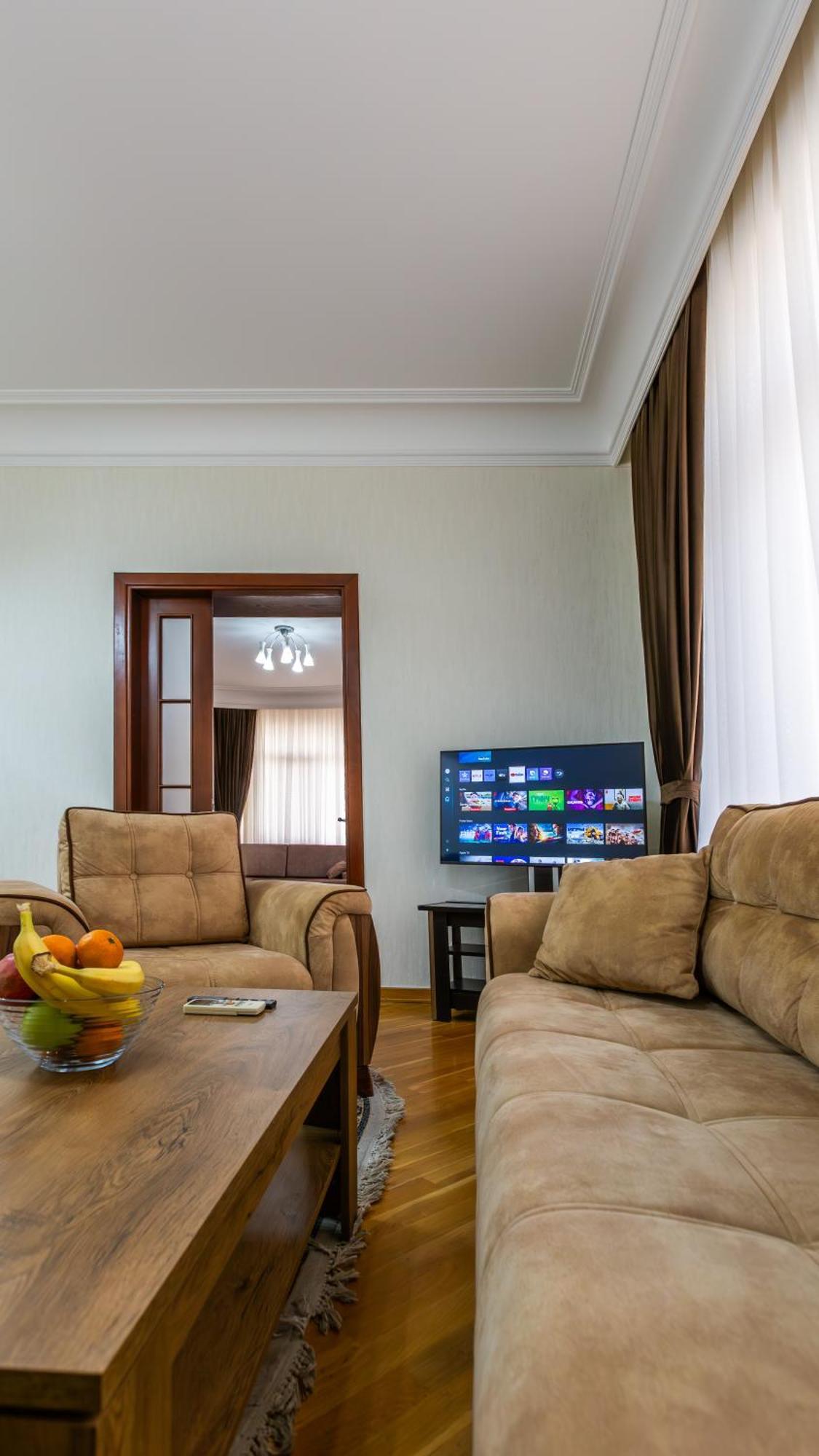 Sahil Luxury Apartment Baku Bagian luar foto